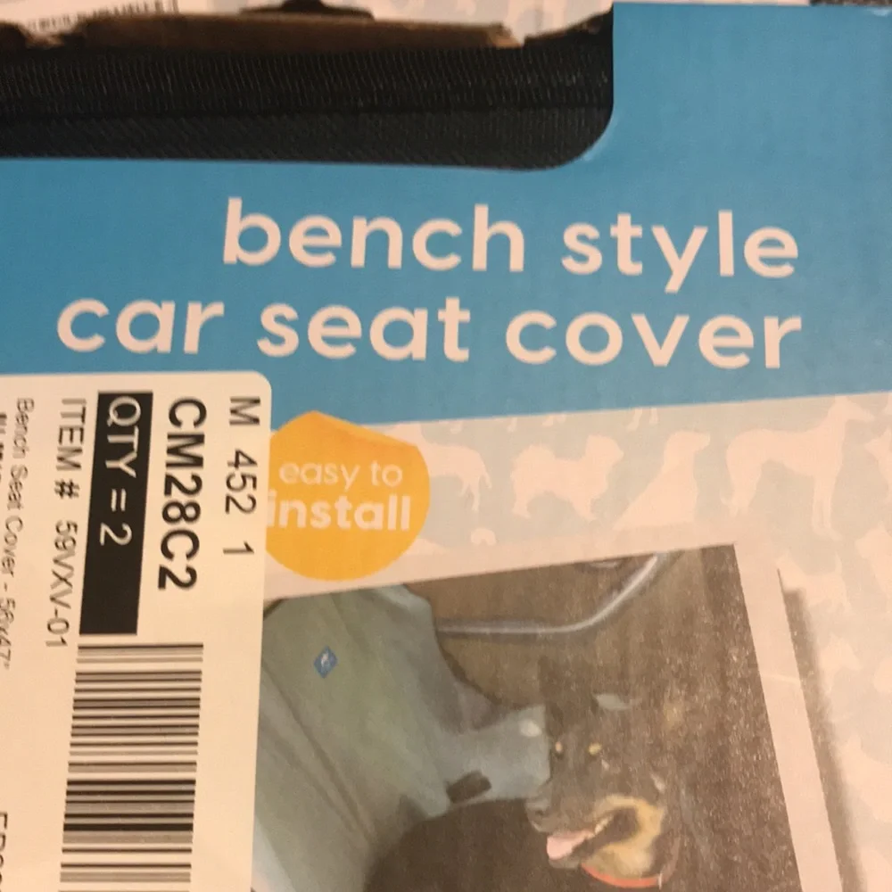 NWT Animal Planet Bench Seat Cover - 56x47”